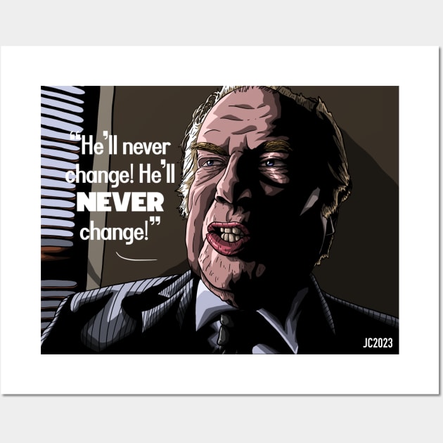 Better Call Saul “The Chicanery” Charles McGill portrait (digital) Wall Art by StagArtStudios